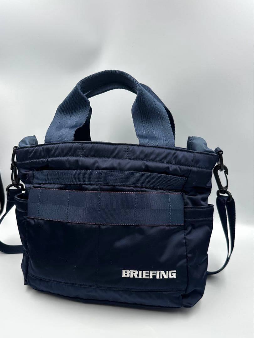 ブリーフィング　カートバッグ　ネイビー　美品