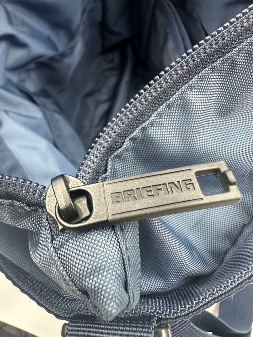 ブリーフィング　カートバッグ　ネイビー　美品
