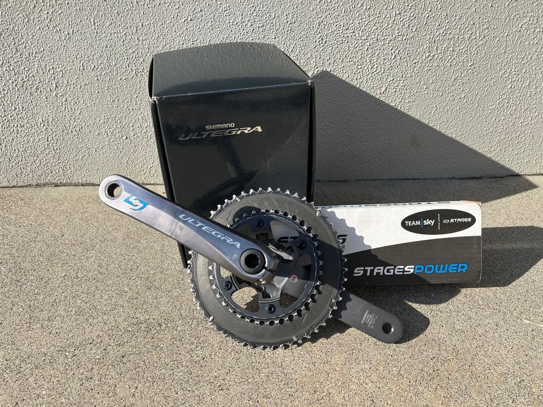 クランク型パワーメーター・Stagespower/6800アルテクランクセット