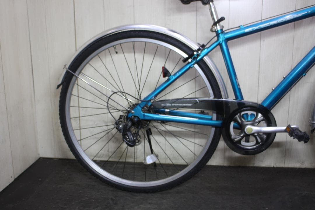 ミヤタ製 EX-CROSS 27型 7速 AUTO LED仕様通勤クロス