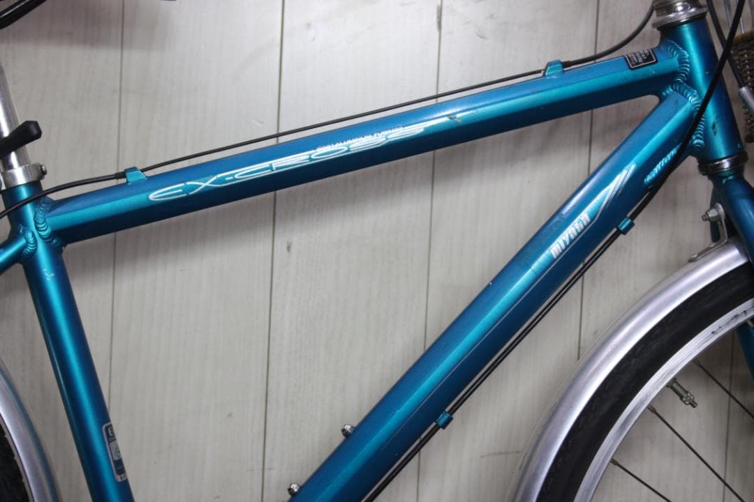 ミヤタ製 EX-CROSS 27型 7速 AUTO LED仕様通勤クロス