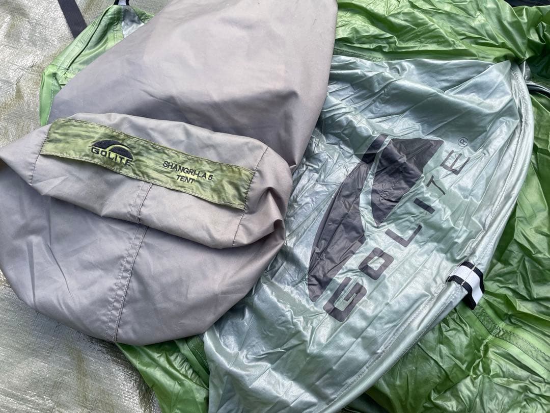 【美品】　廃盤　使用3回　希少　ゴーライト　シャングリラ5 ワンポールテント