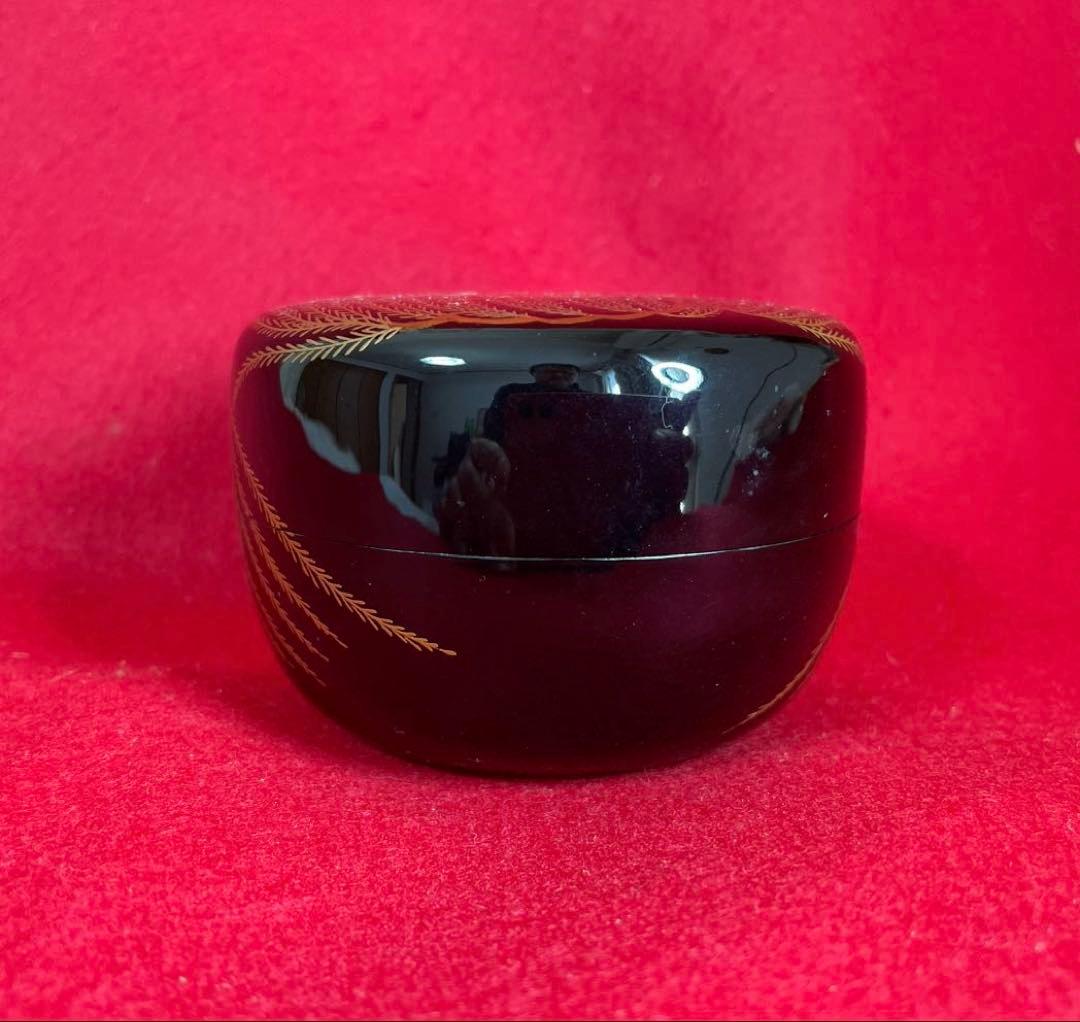 茶道具 柳　平棗