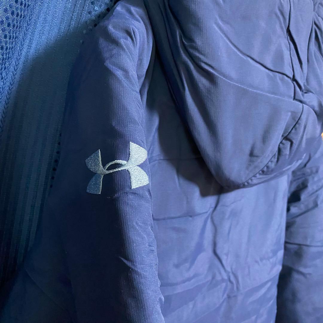 Under Armour アンダーアーマー ベンチコート LGサイズ ネイビー