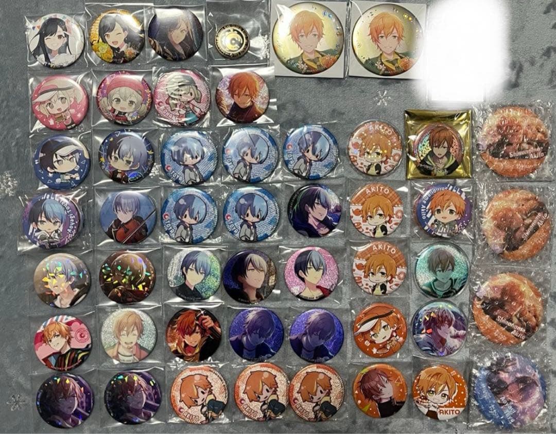 プロセカ プロジェクトセカイ 即購入× 称号 アクスタ ノーブルアート 缶バッジ