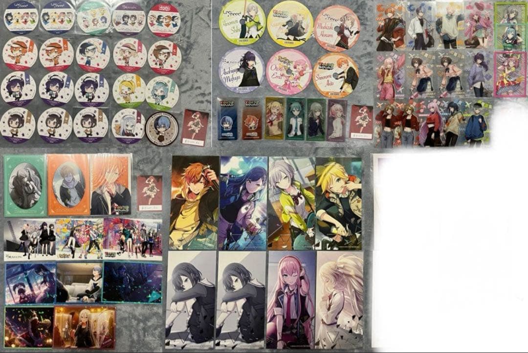 プロセカ プロジェクトセカイ 即購入× 称号 アクスタ ノーブルアート 缶バッジ