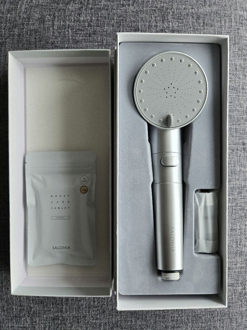 SALONIA シャワーヘッドファインバブルクリア ナノバブル