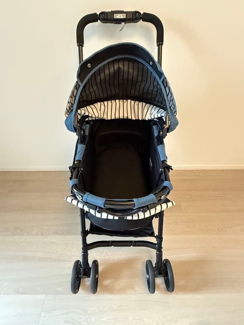 コムペット ペットカート ミリミリEGロング　デニムブルー