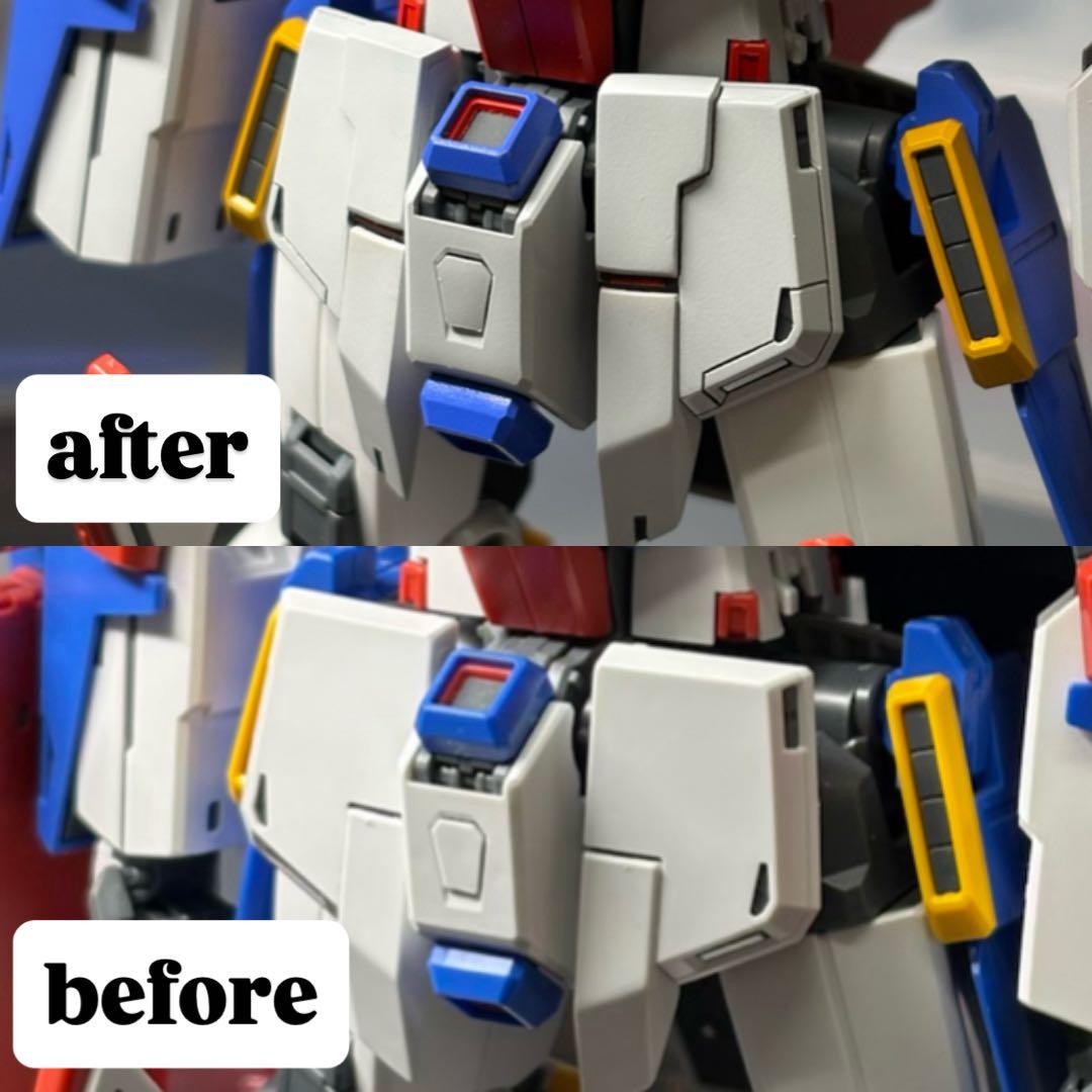 MG 強化型 zzガンダム ver.ka 全塗装 完成品 ダブルゼータ