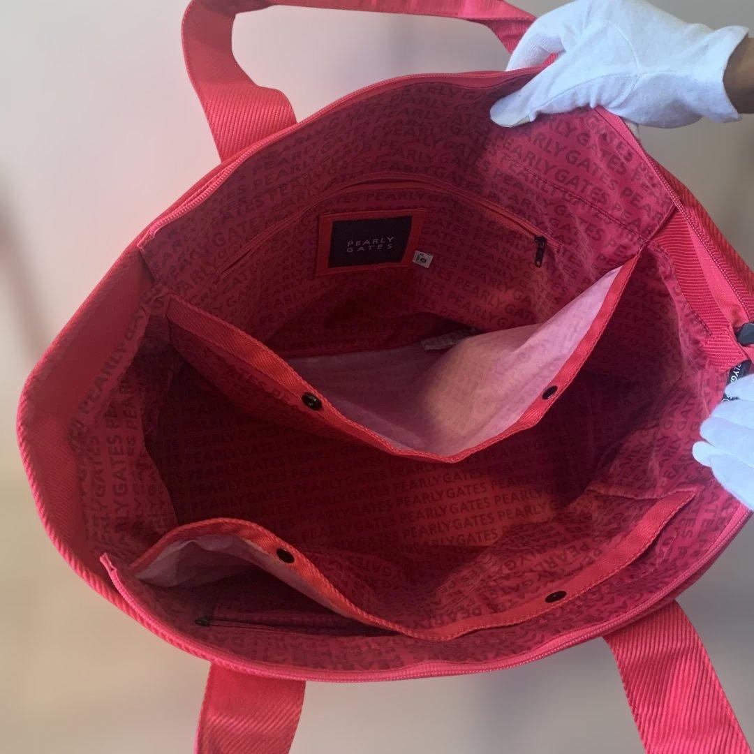 PEARLY GATES ピンク ロッカーバック、カートバック　セット