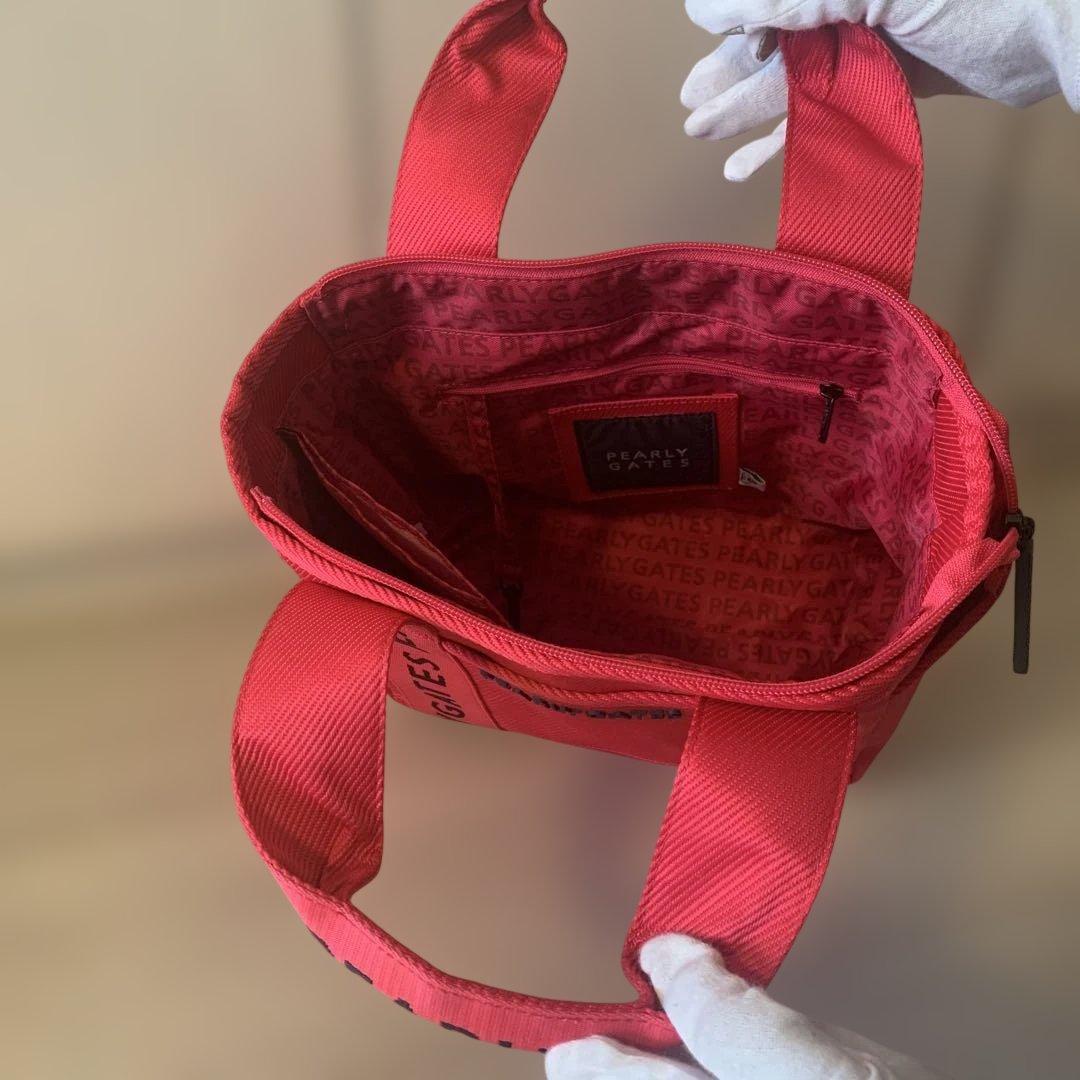 PEARLY GATES ピンク ロッカーバック、カートバック　セット