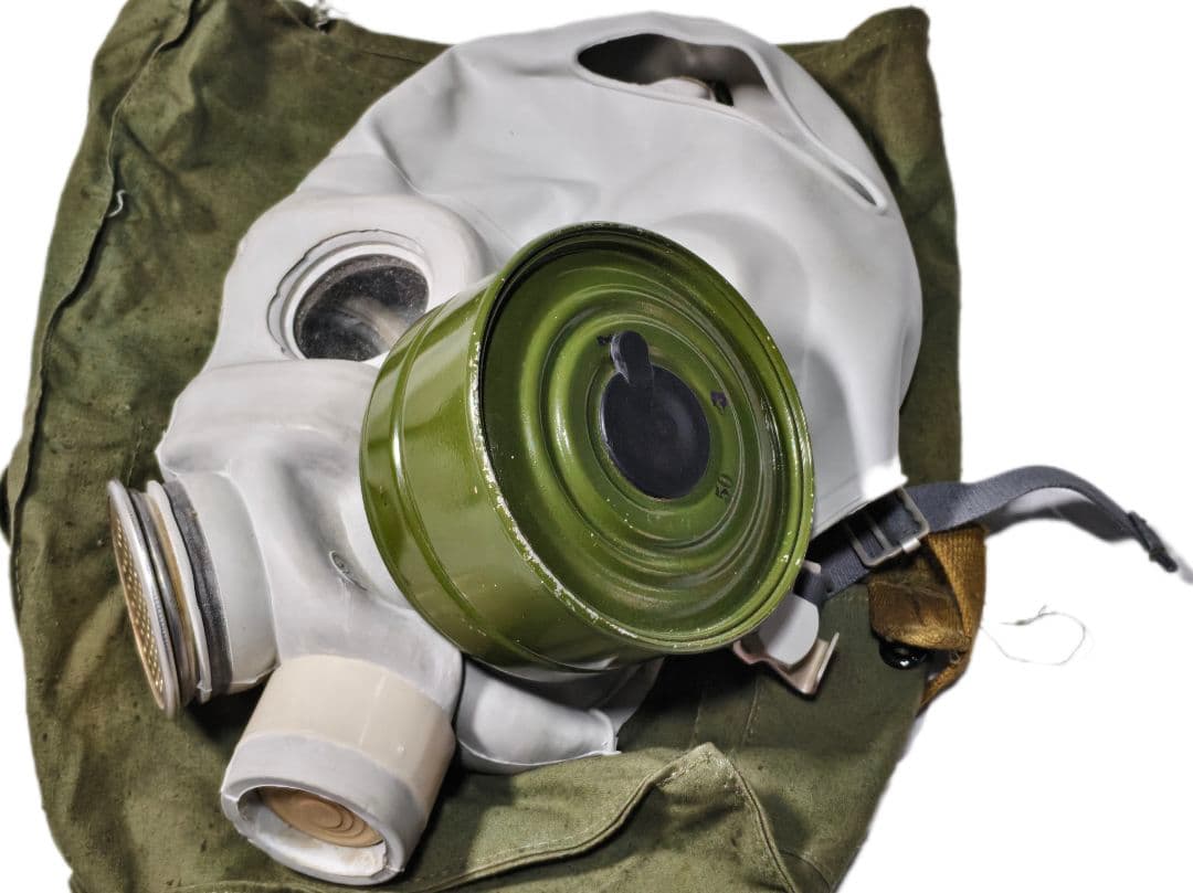 ロシア軍 ソ連 実物 空挺軍 海軍歩兵 PMG ガスマスク サイズ3