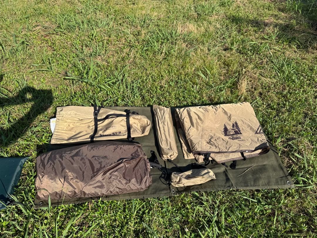 オガワ ステイシーST-2 サンドベージュ ＆完全防水グランドシート付き