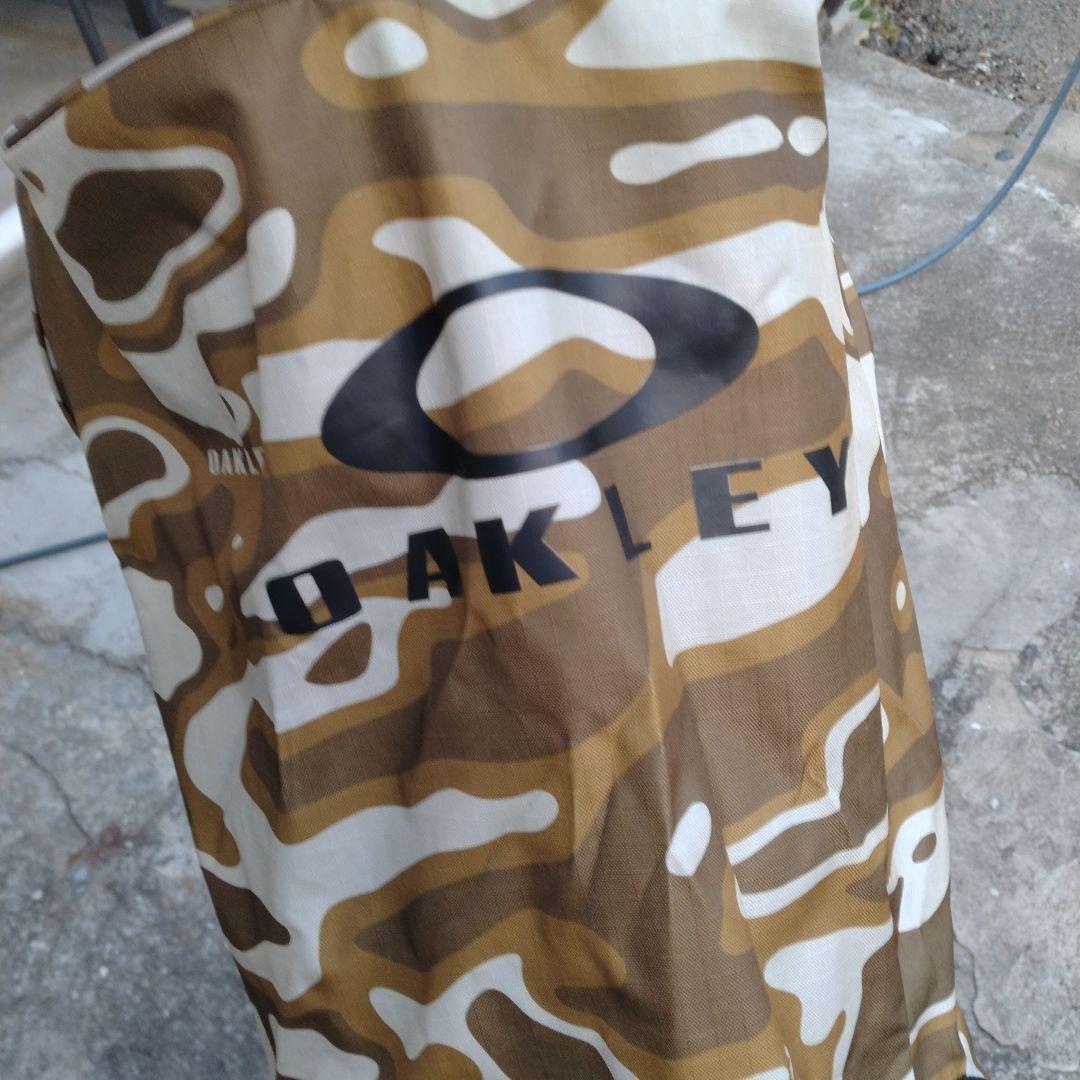 極美品！オークリー茶モカ柄キャディバック