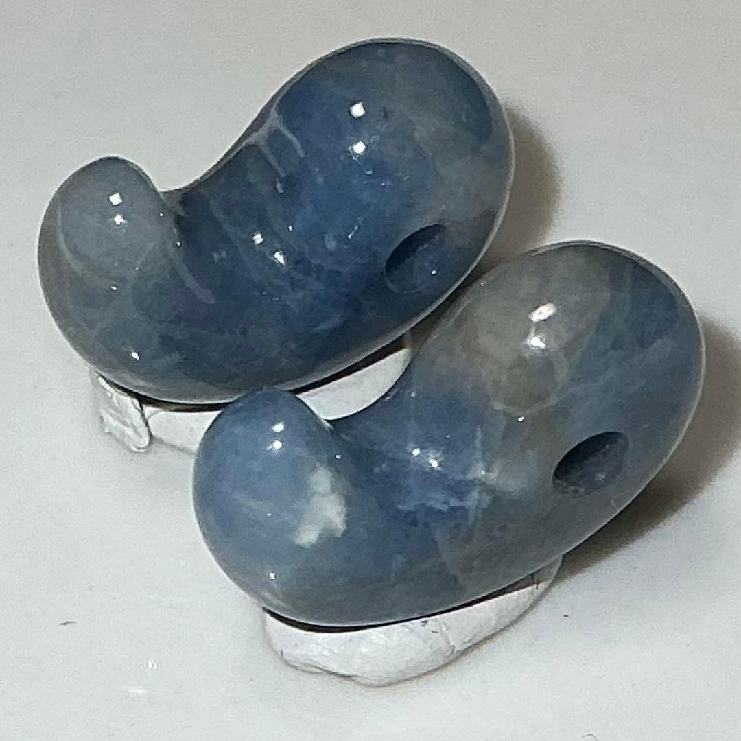 【専用】コン沢翡翠　ミニ勾玉2個