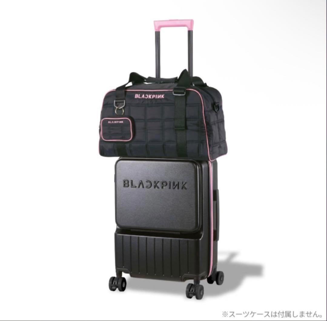 新品　ボストンバッグ&ポーチ BLACKPINK LOGO