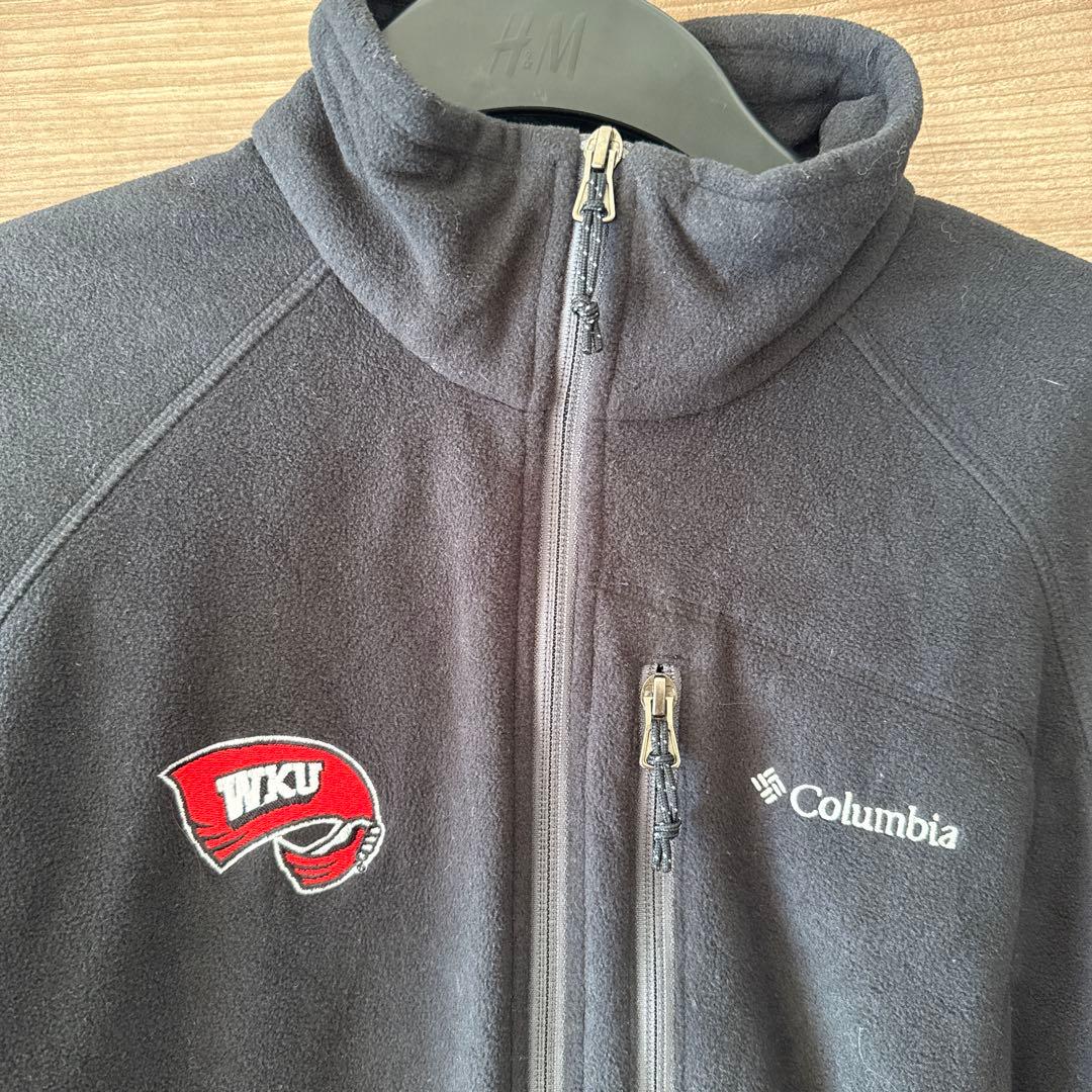 Columbia WKU フリースジャケット 黒