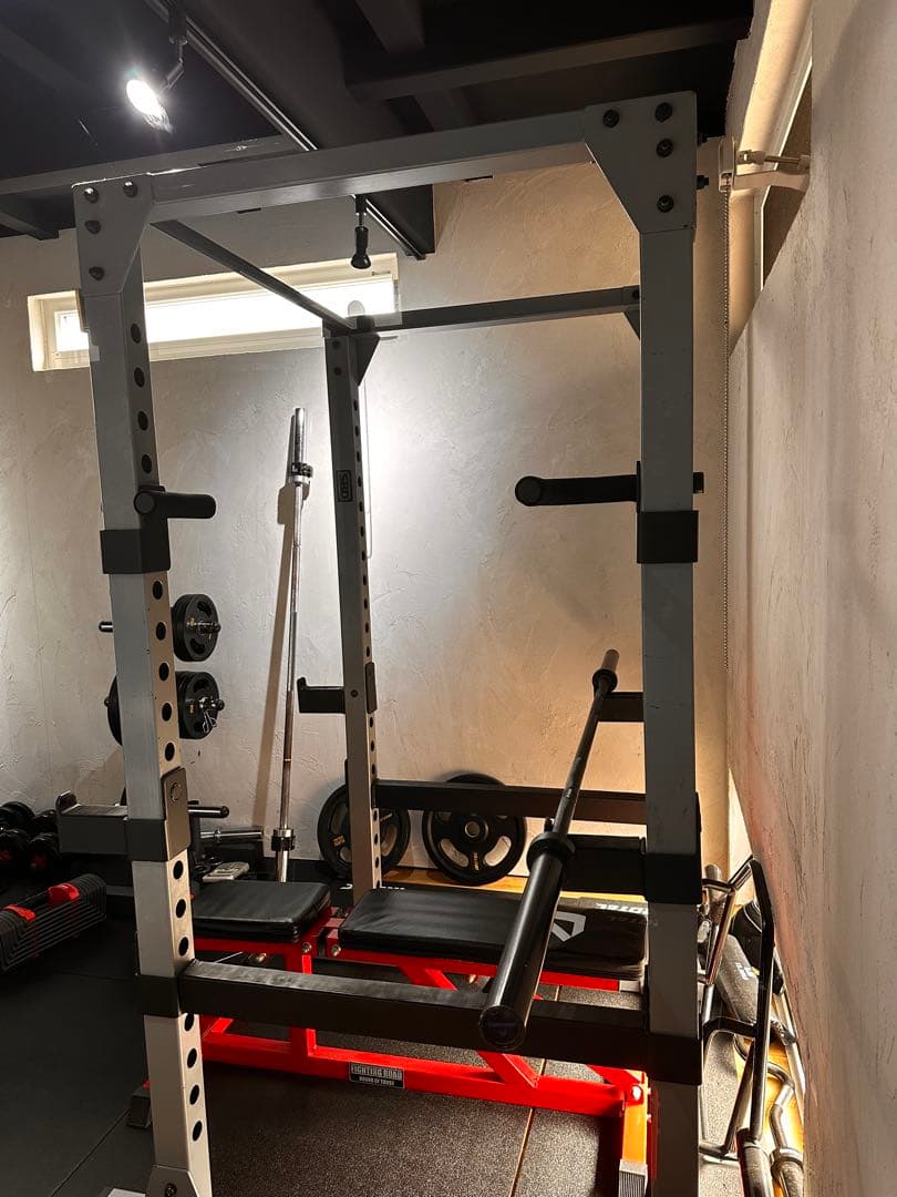 アイロテック　パワーラックHPM バーベルベンチセットIROTEC