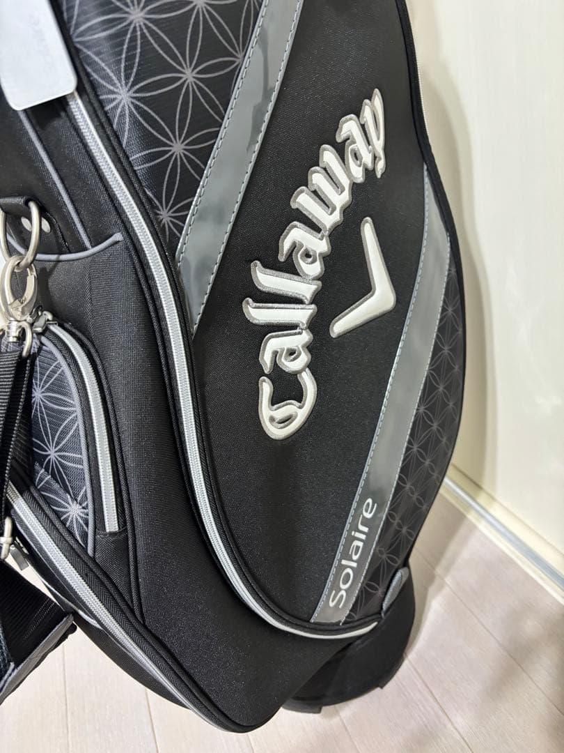 美品！キャロウェイソレイルキャディーバックブラック
