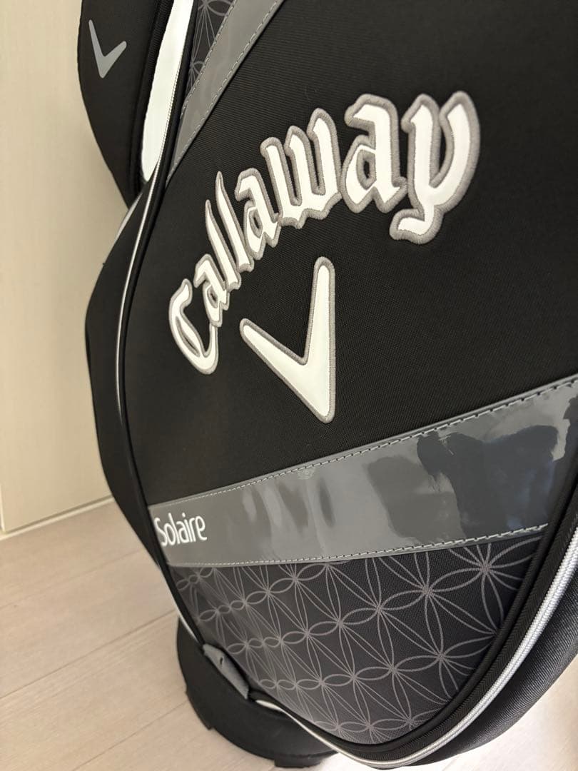 美品！キャロウェイソレイルキャディーバックブラック