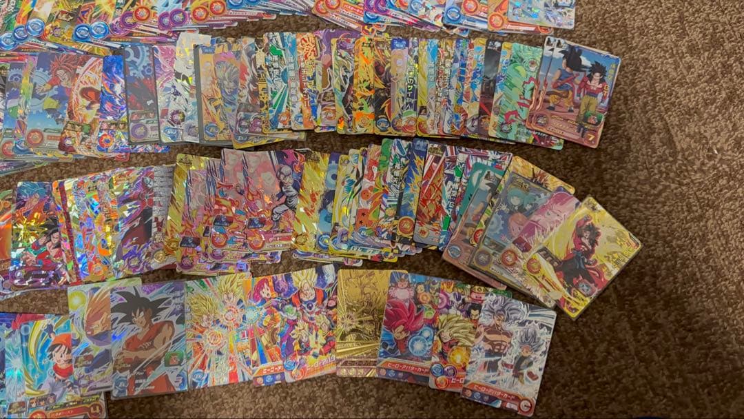 とら ドラゴンボールヒーローズ まとめ売り2394枚