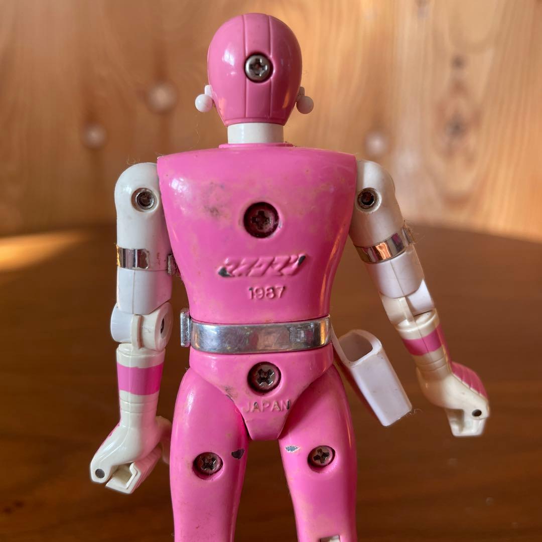 光戦隊マスクマン　超合金　ピンク　当時物 昭和レトロ