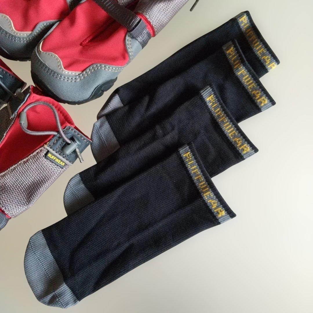 RUFFWEAR ポーラートレックスブーツ4個 M ソックスセット