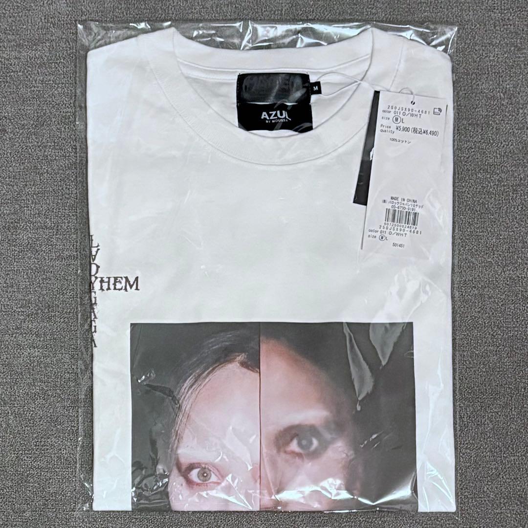 AZUL LADY GAGA ショートスリーブTEE ホワイト M