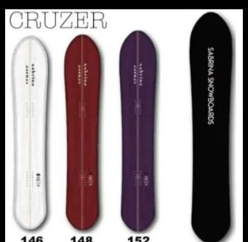 サブリナ CRUZER スノーボード 148　パウダー