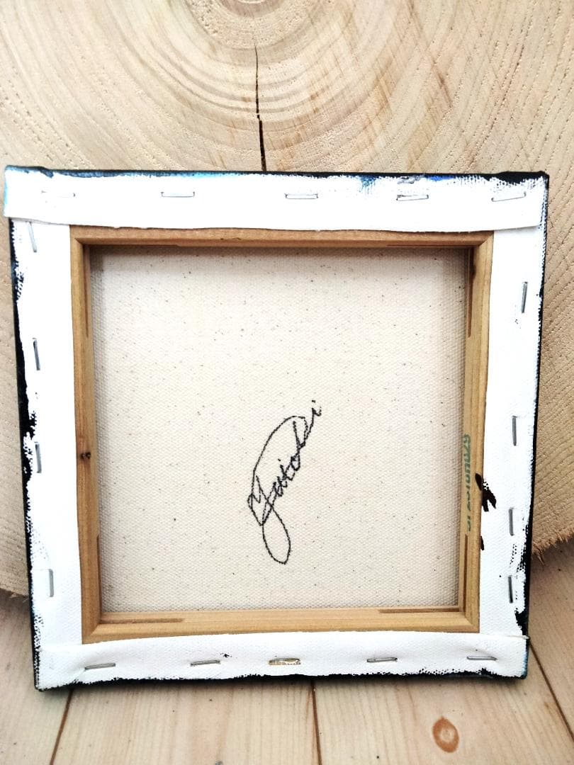 【専用】深海にあるもの / テクスチャーアート 18×18㎝ S0 モダン