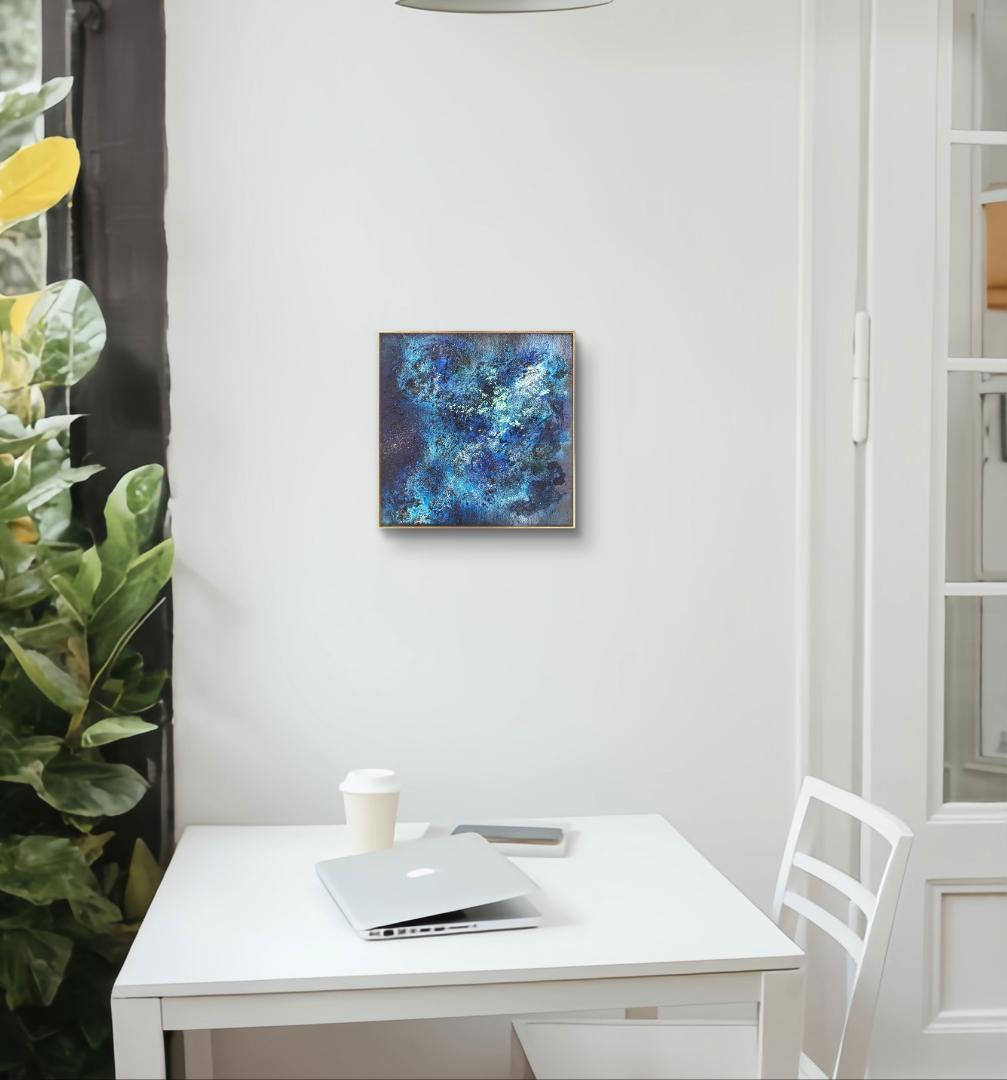 【専用】深海にあるもの / テクスチャーアート 18×18㎝ S0 モダン