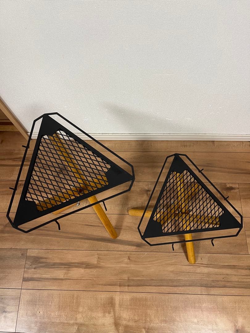 SomAbito 焚き火サイドスタンド 2個セット