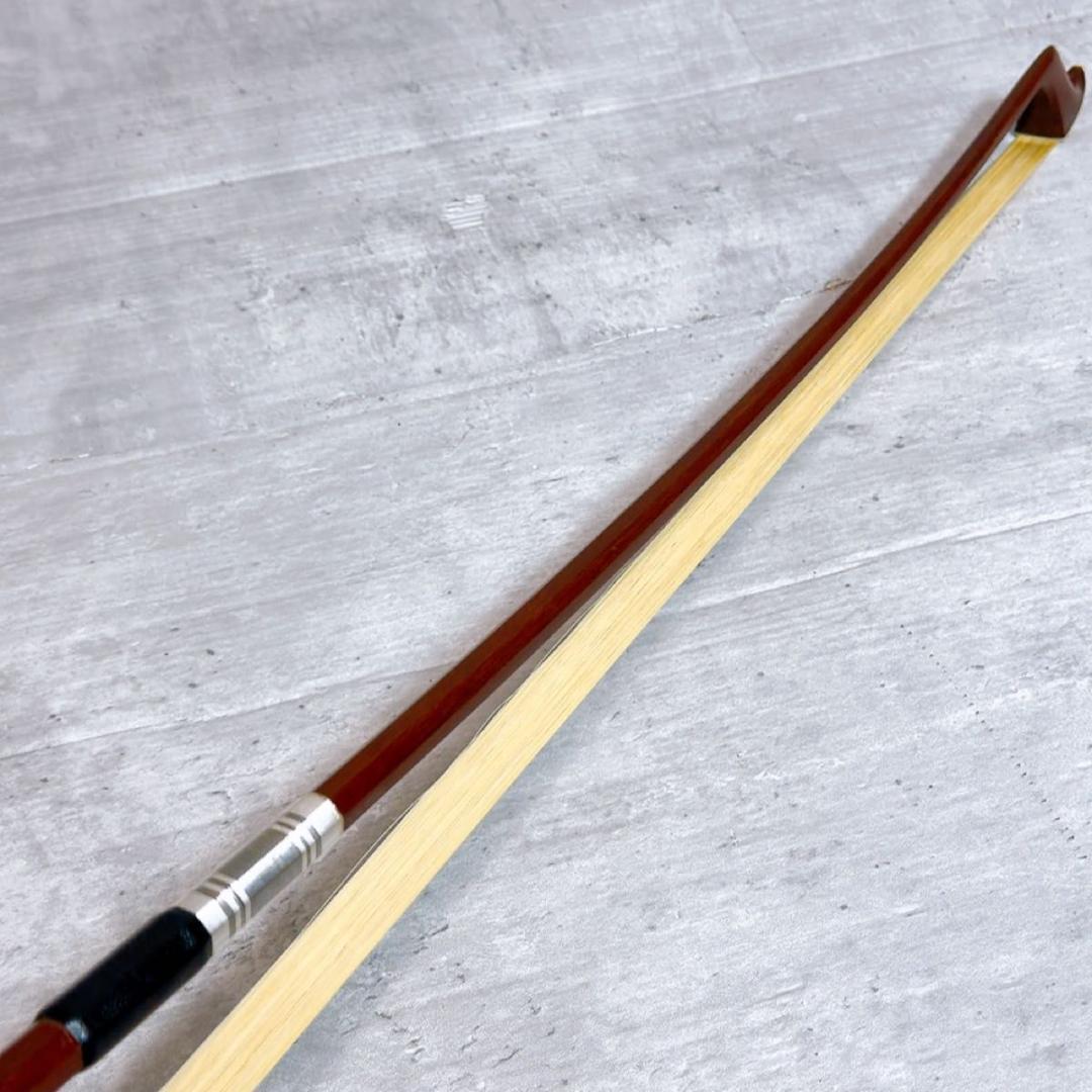 コントラバス　弓　弦楽器　ケース付き