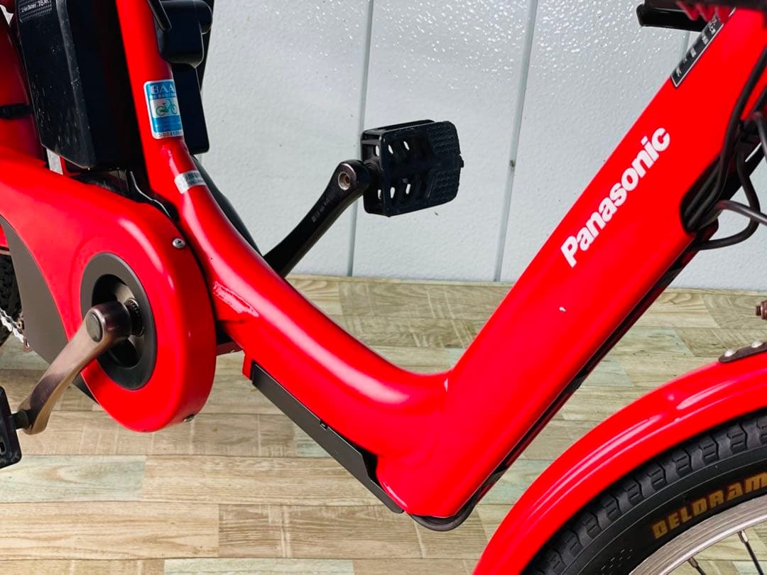 2465パナソニック16アンペア　3人乗り対応子供乗せ　電動アシスト自転車