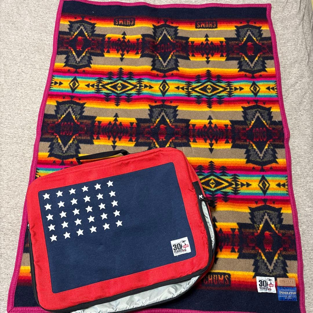 【早い者勝ち】chums × pendleton ブランケット