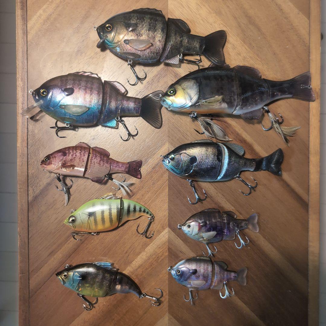 DEPS ブルドーズ、GIGANTARELなどギル系ビッグベイトセット