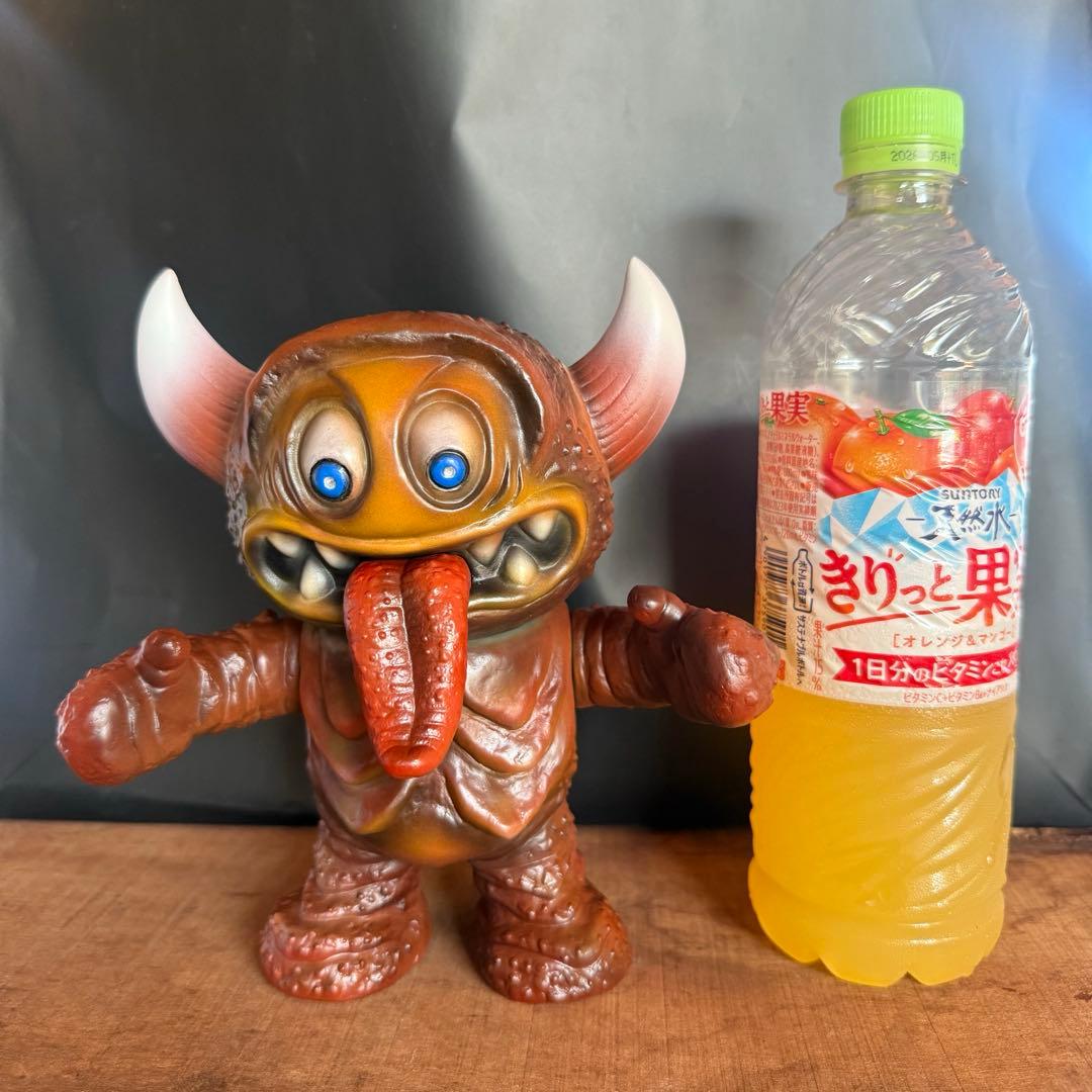 ピコピコ 怪獣 ベッコス ソフビ オリジナルペイント ワンアップ 18センチ