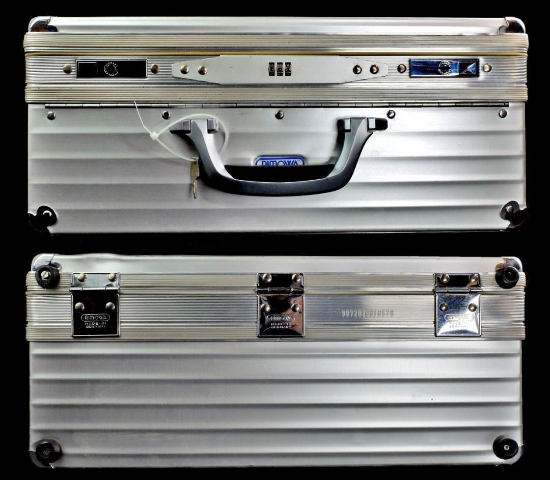 リモワ 907.20アルミ二ウム『コンビ・パイロットケース』 31L 美品・鍵付