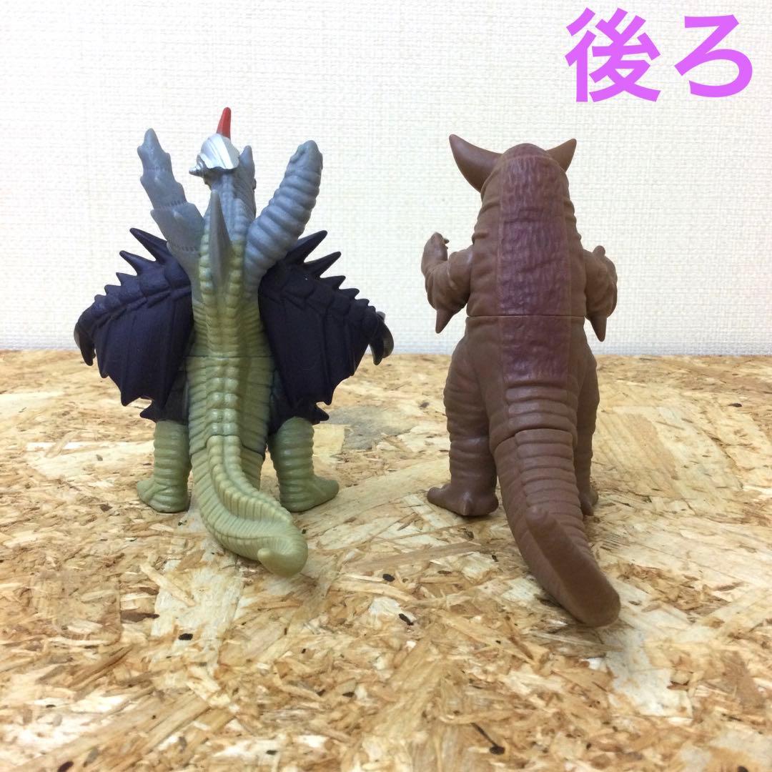 BANDAI ウルトラ怪獣　ソフビ人形　4体まとめセット　高さ12〜13cm