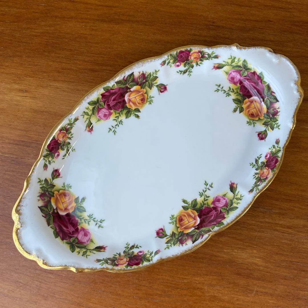 ロイヤルアルバート　オールドカントリーローズ　ミニチュア　ティーセット