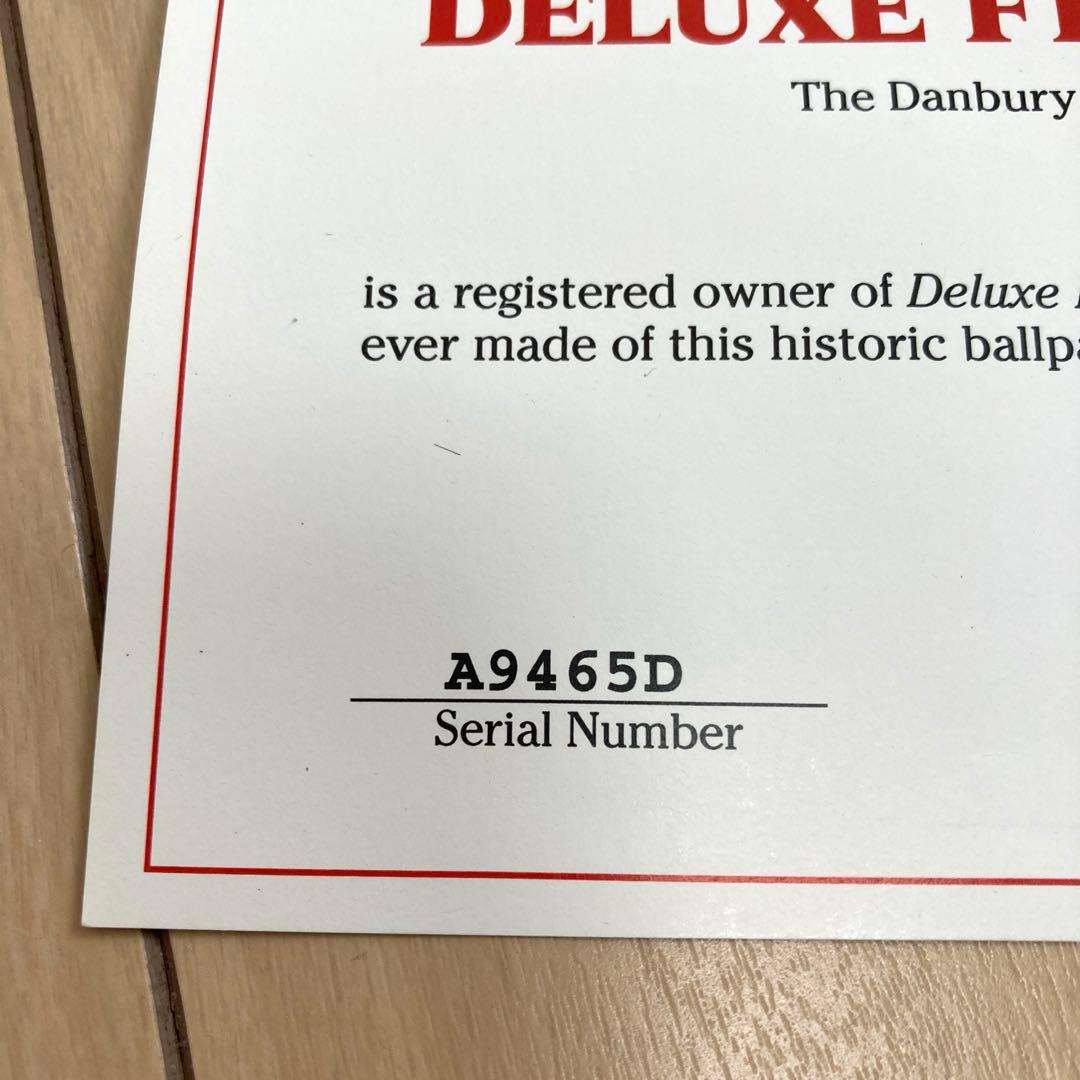 タンバリーミント レッドソックス フェンウェイパーク デラックス　照明付き