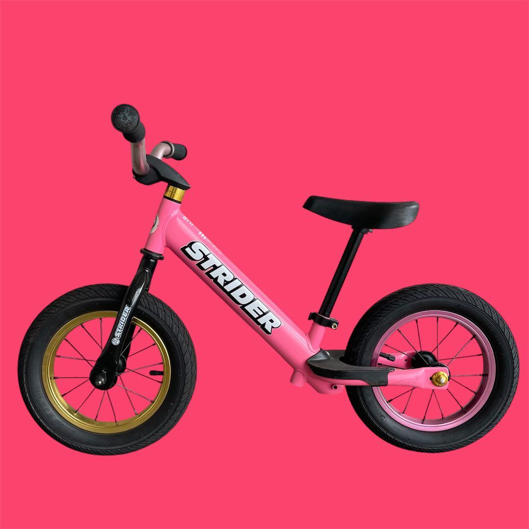 STRIDER SPORT　12インチ　ピンク　バランスバイク　ランバイク