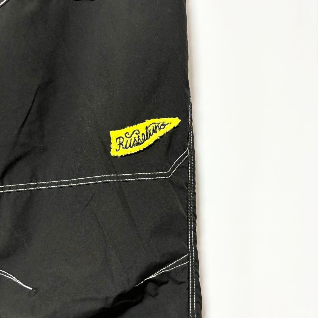 新品 ラッセルノ ゴルフ ウィンド ストップ ロング パンツ ブラック M 4