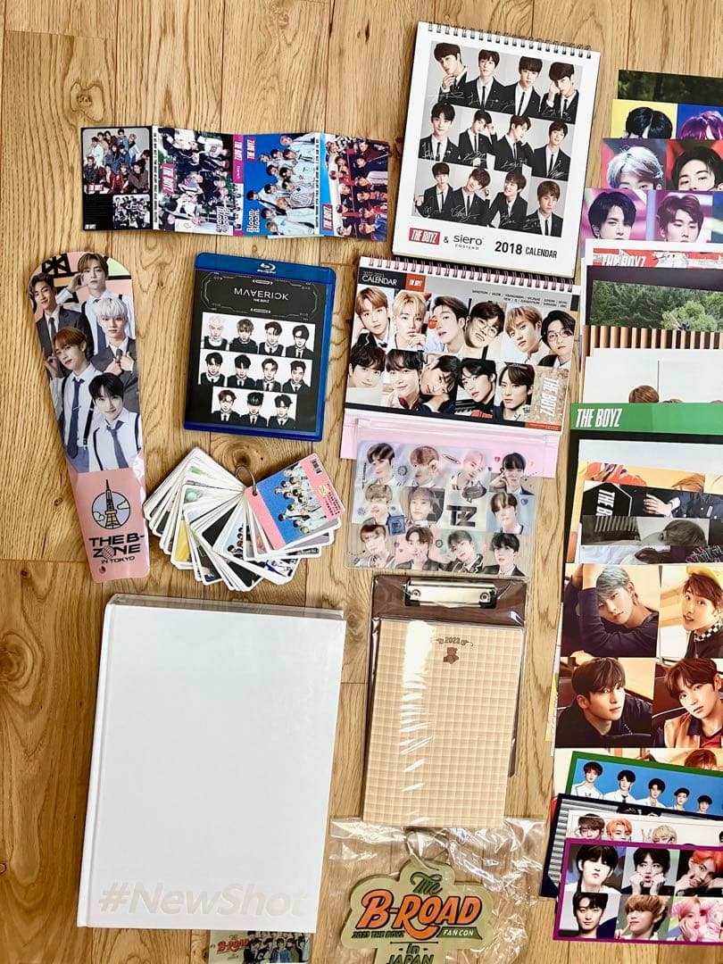 THE BOYZ new shot 写真集 カレンダー ポスター スローガン