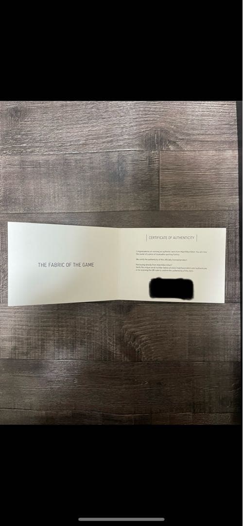 アトレティコ・マドリード　ヴィツェル 直筆サイン入りユニフォーム　試合実着用