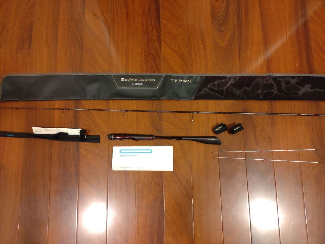 g*4様 セフィアリミテッドティップエギングS610-MLS　予備穂先付き