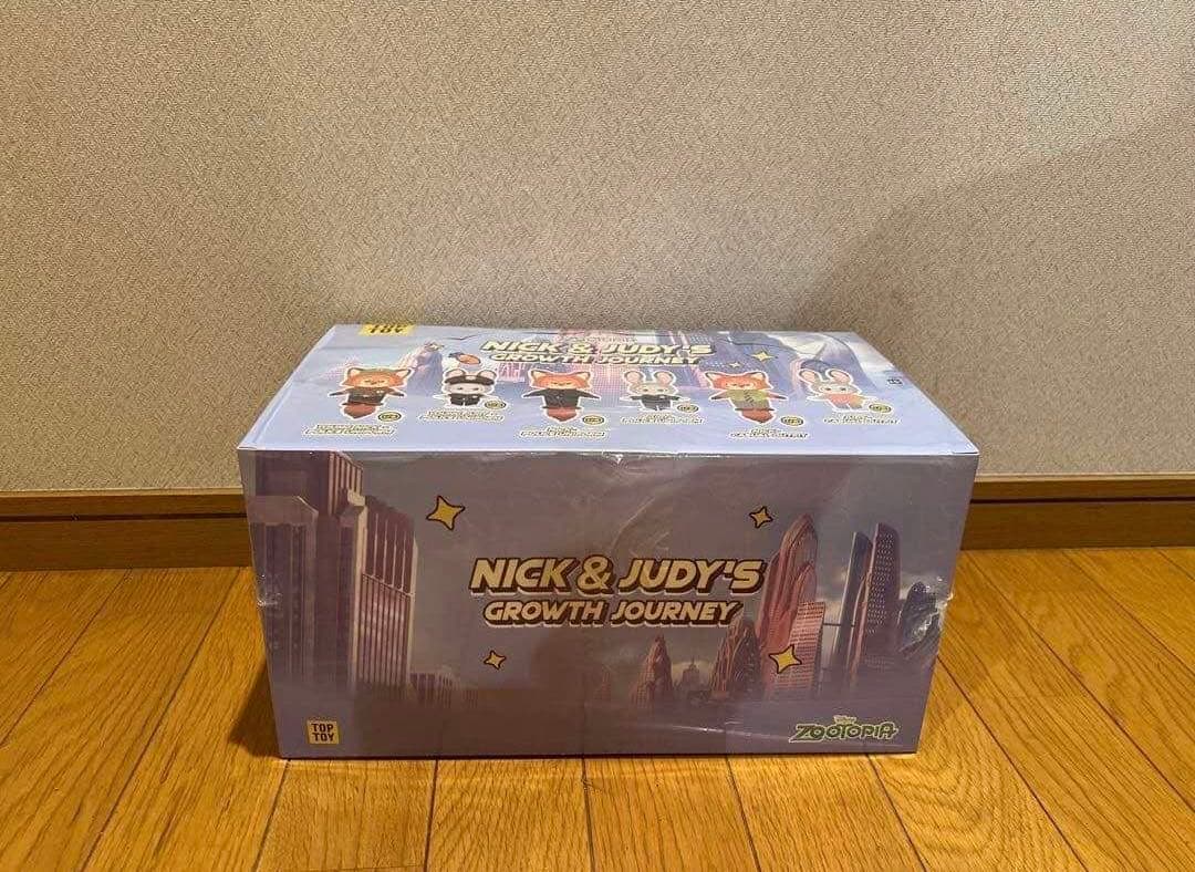 新品未開封　TOPTOY ディズニー ズートピア　ニック　ジュディ　6個ボックス