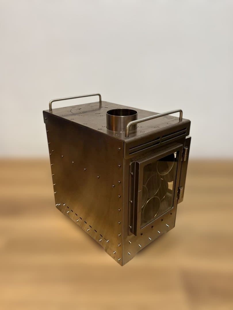 POMOLY Dweller Max 2.0 ステンレス製キャンプ用薪ストーブ