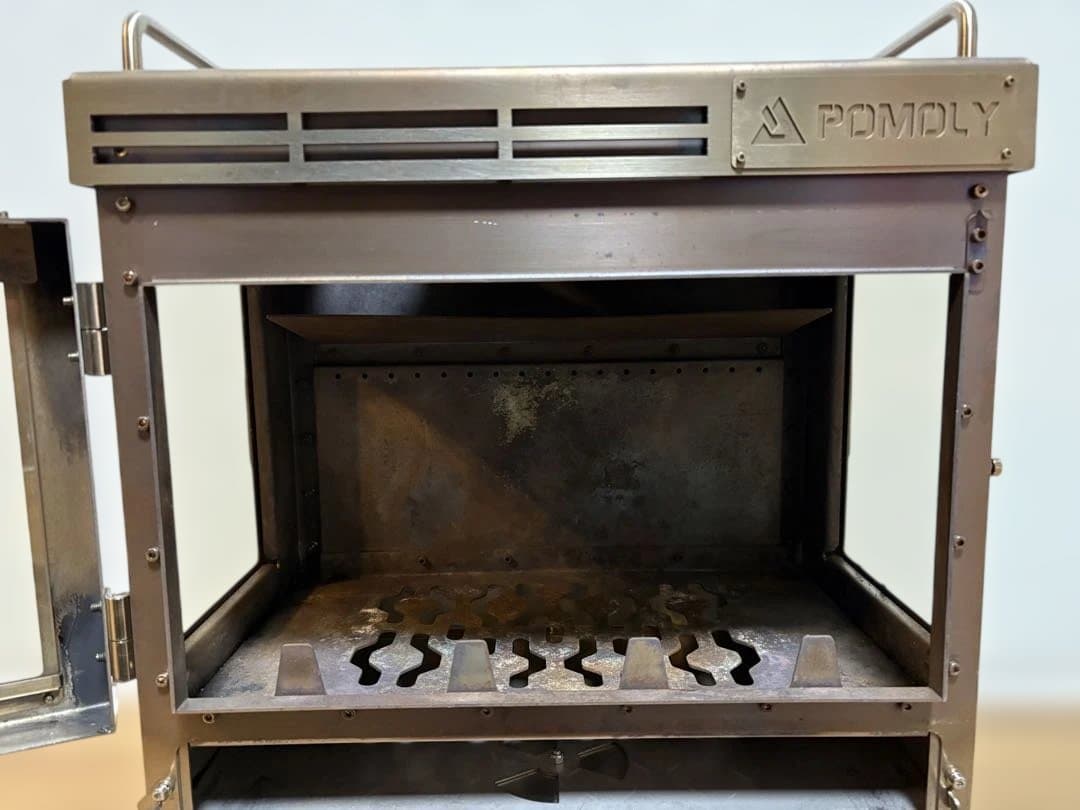 POMOLY Dweller Max 2.0 ステンレス製キャンプ用薪ストーブ