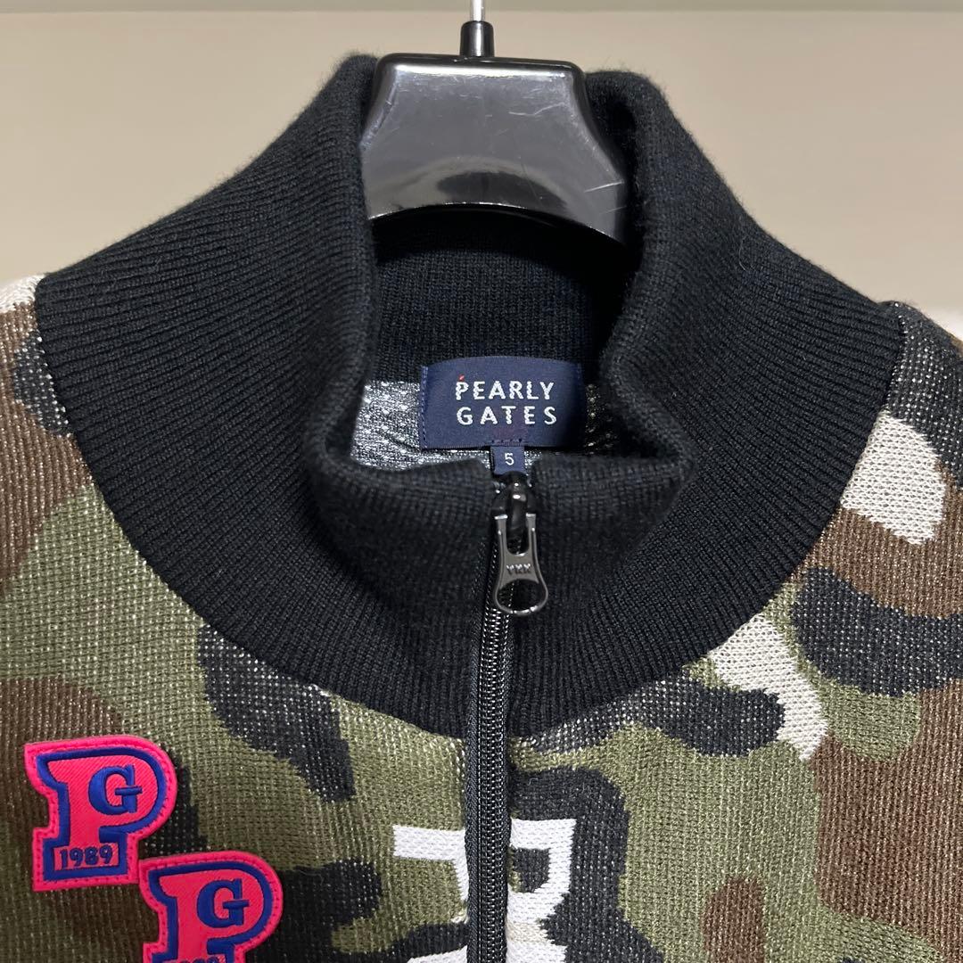 パーリーゲイツ　ニットブルゾン